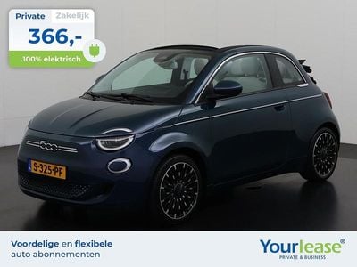 Groen Gebruikt 2021 Fiat 500e La Prima Cabriolet | € 17.944 (Goede deal)