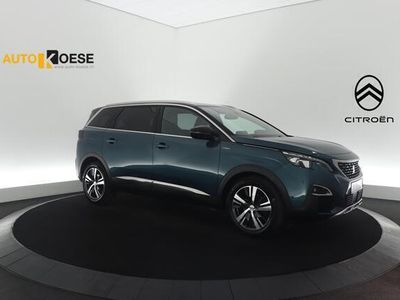 tweedehands Peugeot 5008 PureTech 130 EAT8 GT-Line Trekhaak 7 Zitplaatsen Dodehoekdetectie Apple Carplay Parkeersensoren Pack Safety