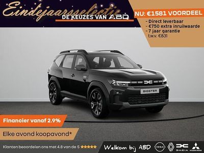 Groen Nieuw 2025 Dacia Bigster SUV | € 39.500 (Eerlijke prijs)