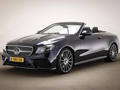 Occasion Mercedes E350 AMG Line Premium Plus 2019 Blauw (metallic) Cabriolet