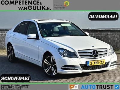 Wit Occasion 2013 Mercedes C180 Ambition Sedan | € 11.950 (Eerlijke prijs)