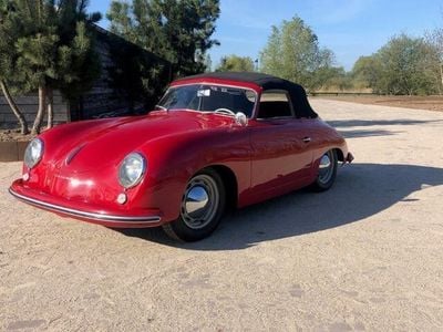 Rood Gebruikt 1953 Porsche 356 Cabriolet | € 199.000