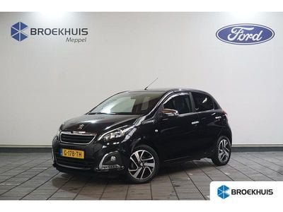 Zwart Occasion 2019 Peugeot 108 Allure Hatchback | € 8.595 (Eerlijke prijs)