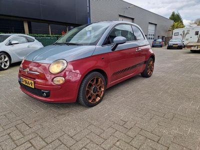 tweedehands Fiat 500 1.4-16V Pop leer,stoelverwarming,pdc,schuifdak