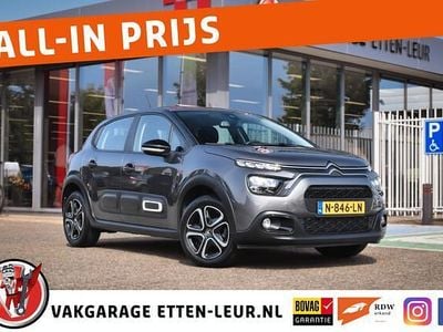 Grijs Gebruikt 2021 Citroën C3 Feel Hatchback | € 12.785 (Eerlijke prijs)