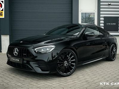 Zwart Gebruikt 2021 Mercedes E200 AMG line Coupé | € 56.225 (Duur)