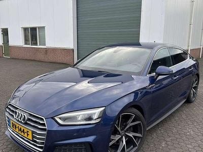 Blauw Occasion 2018 Audi A5 Hatchback | € 19.750 (Eerlijke prijs)