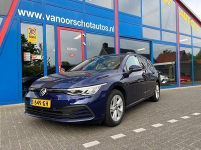 tweedehands VW Golf VIII 2.0 TDI 115pk Variant Navi Carplay Led Airco(ECC) bj2021