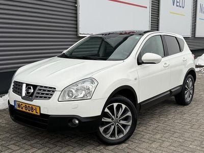 Wit (metallic) Occasion 2009 Nissan Qashqai Tekna SUV | € 4.250 (Goede deal)