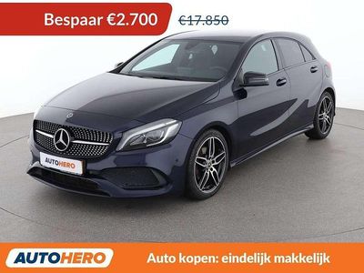 Occasion Mercedes A160 Style 102 PK (75 kW) 2018 Blauw Hatchback