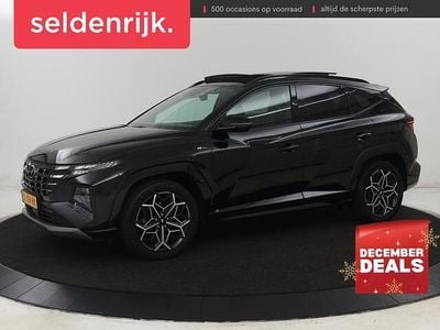 Zwart Occasion 2021 Hyundai Tucson N Line SUV | € 28.400 (Eerlijke prijs)