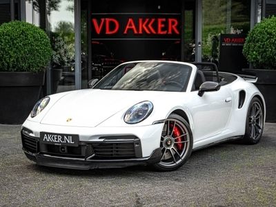 tweedehands Porsche 992 TURBO CABRIO SPORTDESIGN ZWART+LIFT+ACC NP.346K