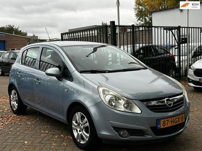 Blauw Gebruikt 2008 Opel Corsa Enjoy Hatchback | € 5.499 (Eerlijke prijs)