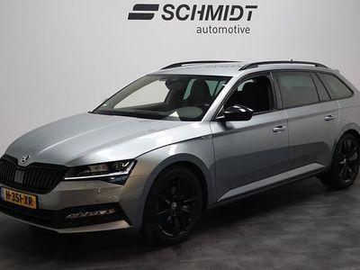 Grijs Gebruikt 2020 Skoda Superb SportLine Stationwagen | € 26.995 (Iets duurder)