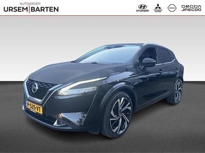 Zwart Occasion 2022 Nissan Qashqai Tekna+ SUV | € 21.930 (Super prijs)