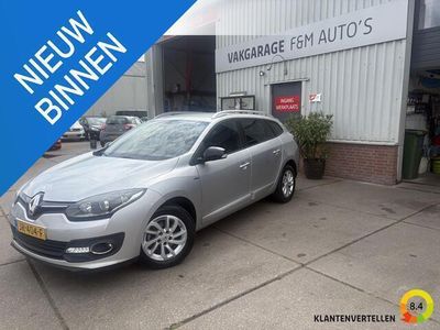 Occasion Renault Mégane GrandTour LIMITED 116 PK (85 kW) 2016 Grijs Stationwagen