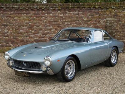 tweedehands Ferrari 250 GT Lusso Excellent condition throughout, "Red Book" Classiche certification, Finished in Celeste metallizzato over black leather interior, Restoration by "Bacchelli & Villa" / "Sportauto Dienna and interior by "Luppi-senior",