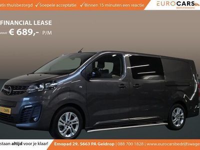 tweedehands Opel Vivaro-e Combi L3H1 Dubbele Cabine Edition 75 kWh Airco|Navi|Cruise Control