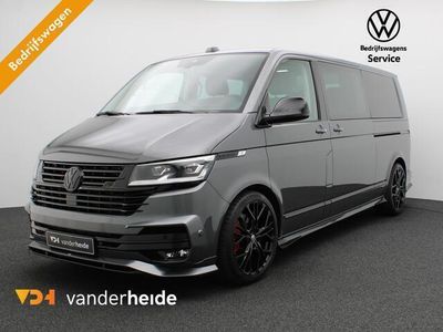 tweedehands VW Caravelle TRANSPORTER DC 2.0 TDI L2H1204PK DSG ABT Sportsline, achteruitrijcamera, 2x elek. schuifdeur, leder, winterpakket, virtual cockpit, elek. stoel, alarm, 18'' lichtmetaal