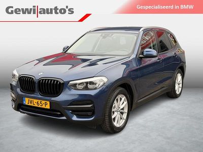 Blauw Occasion 2021 BMW X3 Executive SUV | € 35.999