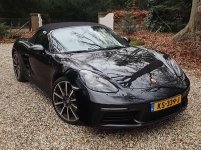 Occasion Porsche 718 Boxster Sport 299 PK (219 kW) 2016 Zwart Cabriolet