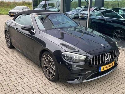 Zwart Occasion 2020 Mercedes E200 AMG line Cabriolet | € 48.950