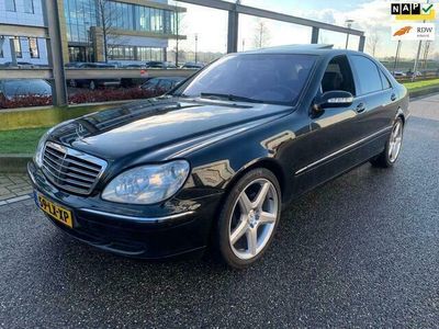 Occasion Mercedes S500 306 PK (225 kW) 2003 Zwart Sedan