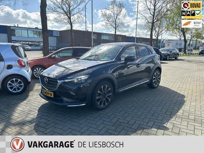 tweedehands Mazda CX-3 2.0 SkyActiv-G 120 SkyLease GT navi,stoelverw,headup, boeken