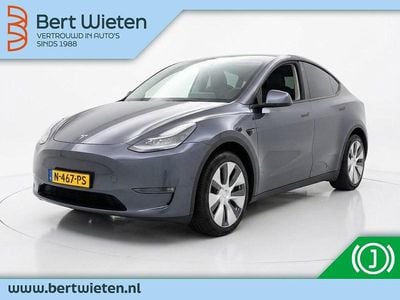 Occasion Tesla Model Y Long Range AWD 378 kW (514 PK) 2021 Grijs (metallic) SUV