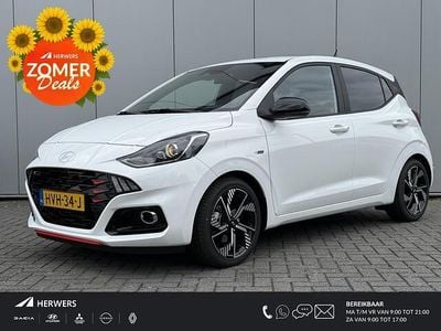 Atlas white Occasion 2025 Hyundai i10 N Line Hatchback | € 22.435 (Duur)