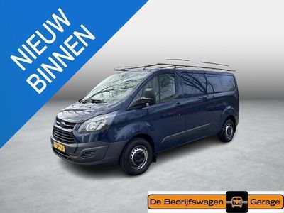 tweedehands Ford Transit Custom 290 2.0 TDCI L2H1 | Airco | Trekhaak | RVS Imperiaal | 3 zits | ¤ 185,- per mnd