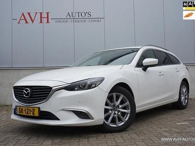 Wit Gebruikt 2018 Mazda 6 Stationwagen | € 13.950 (Eerlijke prijs)