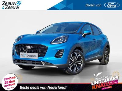 Blauw Nieuw 2025 Ford Puma Titanium SUV | € 32.095 (Goede deal)