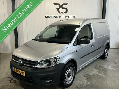 tweedehands VW Caddy Maxi 2.0 TDI 102 pk L2H1 BMT Comfortline | Navi | DAB+ | PDC | Apple CarPlay | Cruise | Vloer/Wand | 1e Eig. | Org. NLD. |