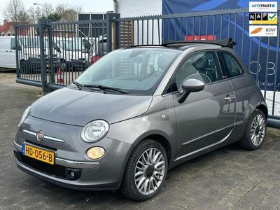 Grijs Gebruikt 2015 Fiat 500C Lounge Cabriolet | € 6.888 (Eerlijke prijs)