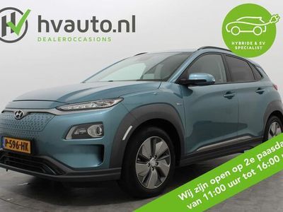 tweedehands Hyundai Kona EV FASHION 64 KWH WARMTEPOMP | Navi | Camera | Kre