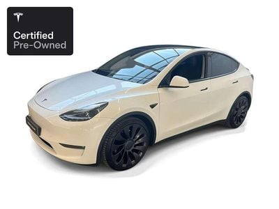 Wit Occasion 2023 Tesla Model Y Performance SUV | € 43.900 (Eerlijke prijs)