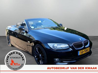 Zwart Occasion 2012 BMW 320 Cabriolet Executive Cabriolet | € 10.545