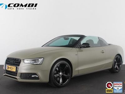 Occasion Audi A5 Cabriolet S-Line 177 PK (130 kW) 2016 Groen Cabriolet
