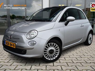 Grijs, metallic lak Occasion 2012 Fiat 500 Lounge Hatchback | € 6.450 (Eerlijke prijs)
