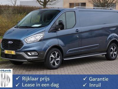 tweedehands Ford Transit Custom 300L Active 130PK Airco, Apple CP/Android Auto / Camera, 17"LM!! NR. 340