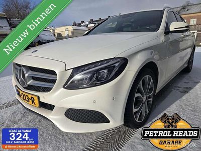 Wit Occasion 2015 Mercedes C350e Edition Stationwagen | € 19.990 (Duur)