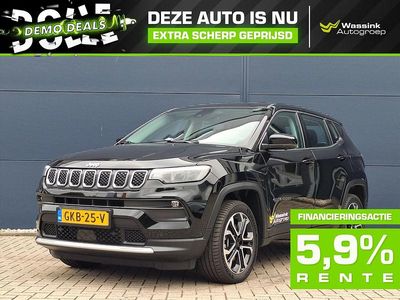 Zwart Gebruikt 2024 Jeep Compass Altitude SUV | € 36.999