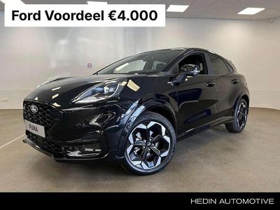 Zwart Nieuw 2025 Ford Puma ST-Line X SUV | € 35.790 (Eerlijke prijs)