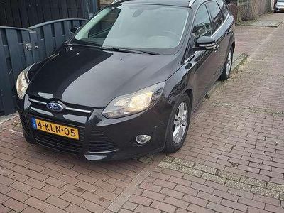Zwart Occasion 2013 Ford Focus Titanium Stationwagen | € 3.750 (Iets duurder)