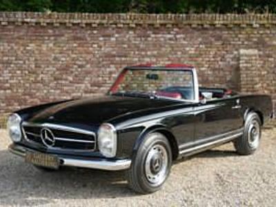 Zwart Occasion 1969 Mercedes SL280 Cabriolet | € 109.500