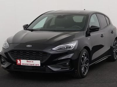 Zwart Gebruikt 2020 Ford Focus ST-Line | € 18.495 (Eerlijke prijs)