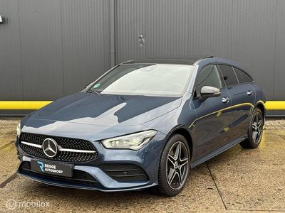Occasion Mercedes CLA250e Shooting Brake AMG 160 PK (117 kW) 2021 Blauw Stationwagen