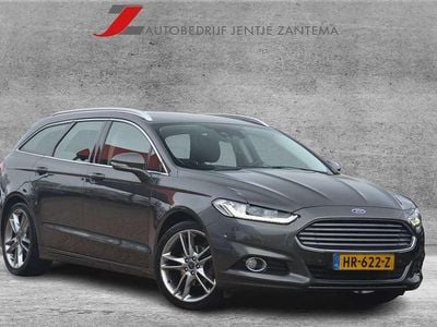 Grijs (metallic) Occasion 2016 Ford Mondeo Titanium Stationwagen | € 12.999 (Duur)
