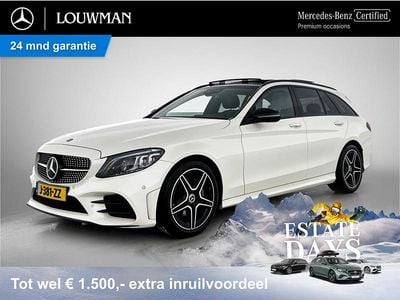 Occasion Mercedes C180 Business 157 PK (115 kW) 2020 Wit Stationwagen